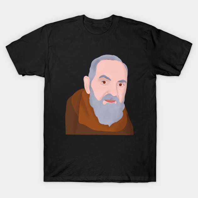 Saint Pius of Pietrelcina T-Shirt by DiegoCarvalho